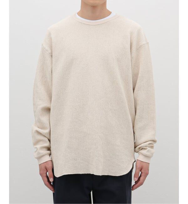 J.S.Homestead「J.S.Homestead /  レノ メッシュ ファブリック ロンT」|Tシャツ・カットソー|