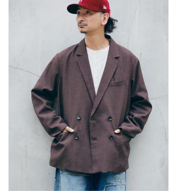 JOURNAL STANDARD relume「バスケット &rdquo;ウォッシャブル&rdquo; ダブルブレスト ジャケット」|その他|