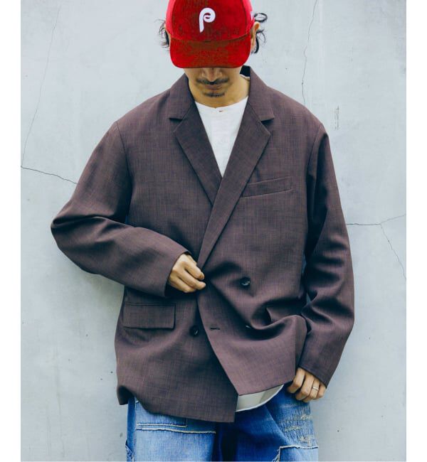 JOURNAL STANDARD relume「バスケット &rdquo;ウォッシャブル&rdquo; ダブルブレスト ジャケット」|その他|