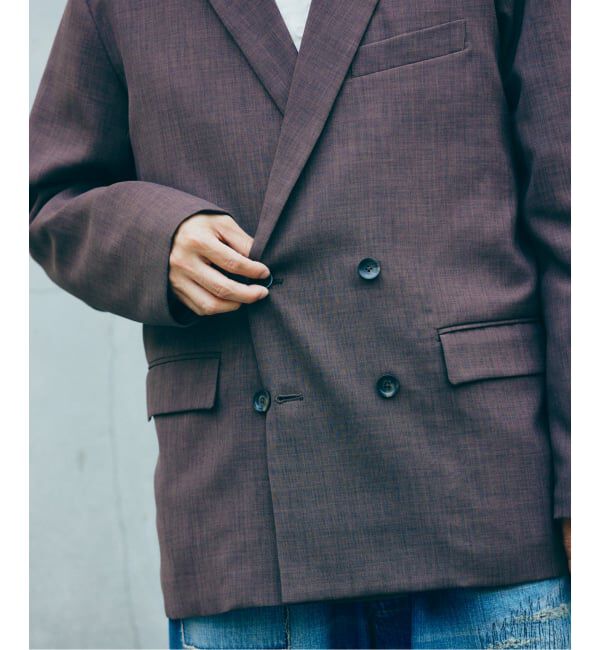 JOURNAL STANDARD relume「バスケット &rdquo;ウォッシャブル&rdquo; ダブルブレスト ジャケット」|その他|