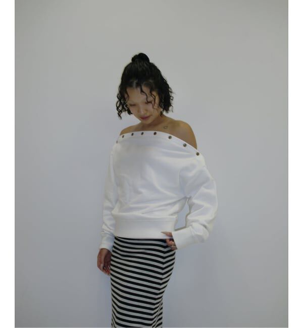 Oriens JOURNAL STANDARD「オフショルダースウェットトップス」|スウェット・ジャージ|