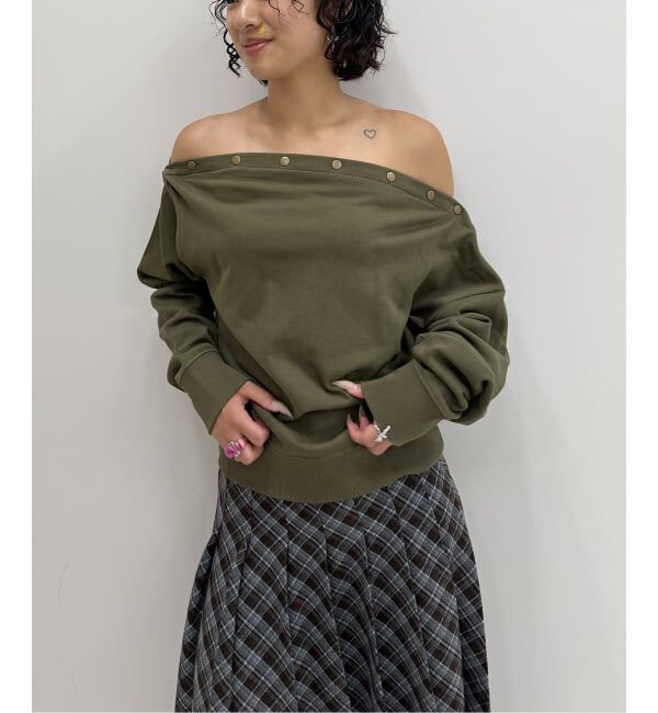 Oriens JOURNAL STANDARD「オフショルダースウェットトップス」|スウェット・ジャージ|