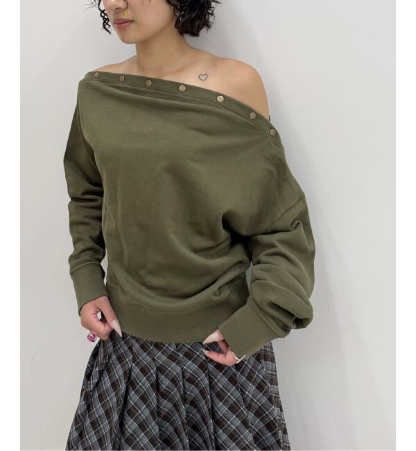 Oriens JOURNAL STANDARD「オフショルダースウェットトップス」|スウェット・ジャージ|