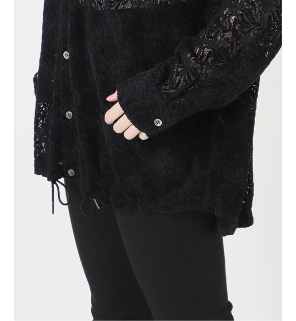 JOURNAL STANDARD「《追加2》スタンドカラーレースブラウス」|シャツ・ブラウス|