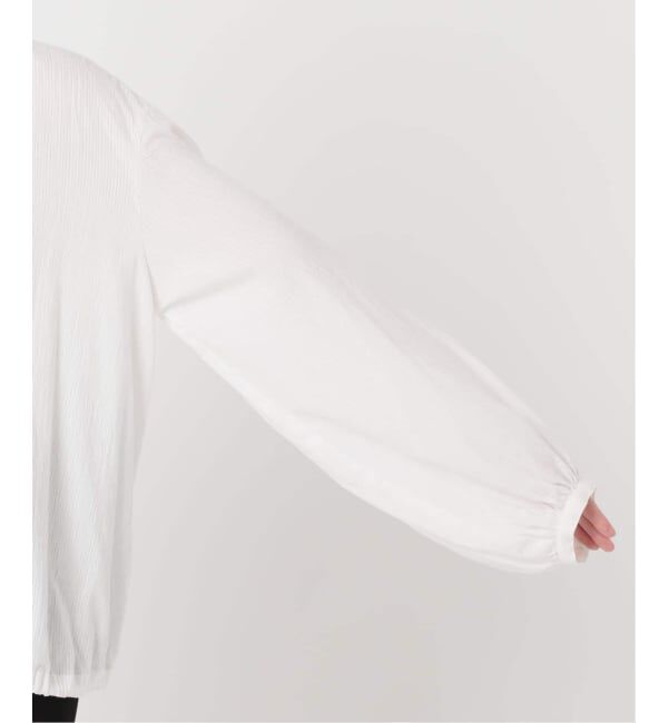 JOURNAL STANDARD「《WEB限定追加2》ボイルストライプフリルブラウス」|シャツ・ブラウス|