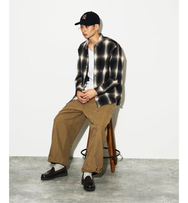 JOURNAL STANDARD「オンブレチェック フランネルシャツ  2」|シャツ・ブラウス|