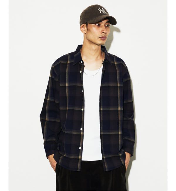 JOURNAL STANDARD「オンブレチェック フランネルシャツ  2」|シャツ・ブラウス|