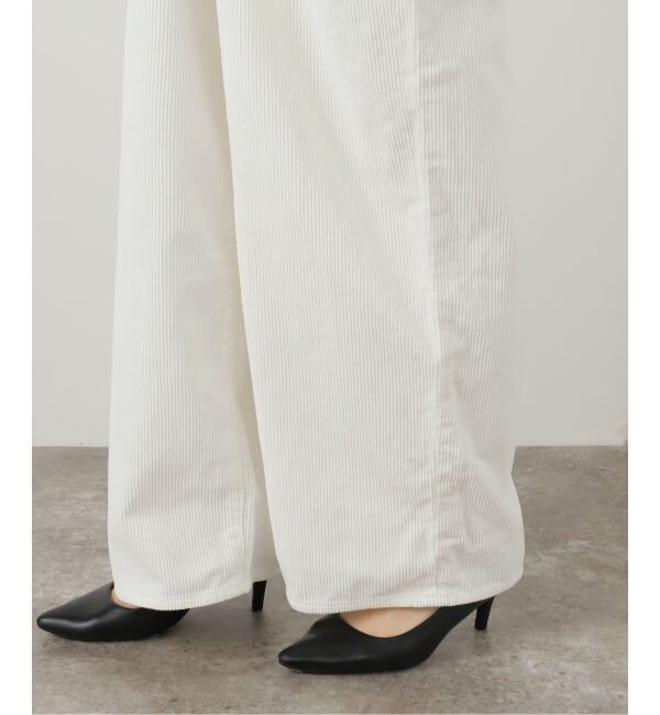 journal standard L'essage「【JANE SMITH】 8W COTTON CORDUROY TUCK5 PANT：パンツ」|スラックス|