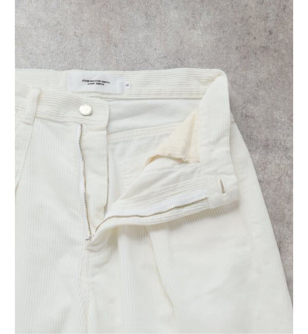 journal standard L'essage「【JANE SMITH】 8W COTTON CORDUROY TUCK5 PANT：パンツ」|スラックス|