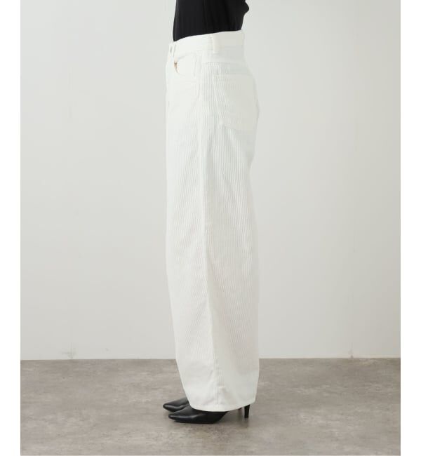 journal standard L'essage「【JANE SMITH】 8W COTTON CORDUROY TUCK5 PANT：パンツ」|スラックス|