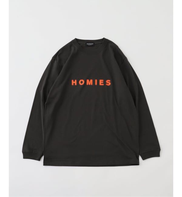 JOURNAL STANDARD「ANTHOLOGY / アンソロジー HOMIES L/S T-shirt」|Tシャツ・カットソー|ブラック A