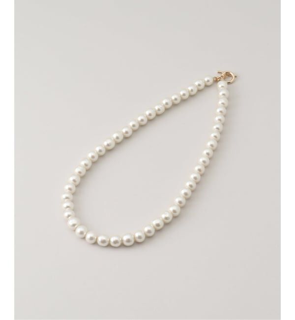 JOURNAL STANDARD relume「《追加》RELUME 大粒ガラスパールネックレス40cm」|ネックレス|