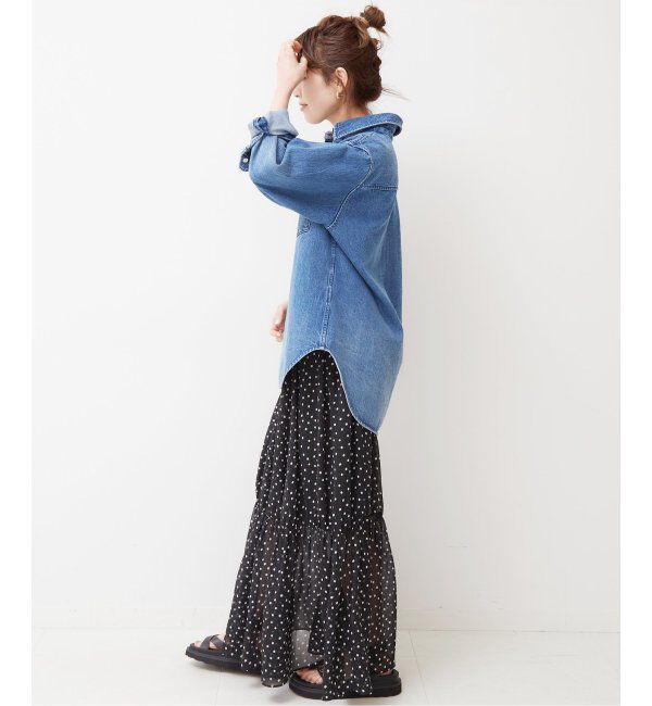 Spick and Span「≪追加≫デニムシャツ」|シャツ・ブラウス|