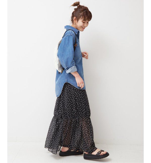 Spick and Span「≪追加≫デニムシャツ」|シャツ・ブラウス|