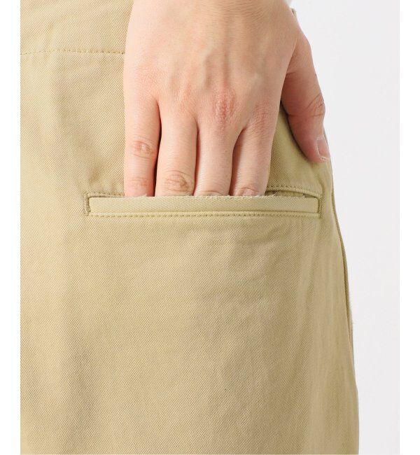 Spick and Span「Higuchi&times;S チノワイドパンツ」|チノ|