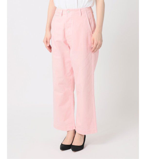 Spick and Span「Higuchi&times;S チノワイドパンツ」|チノ|