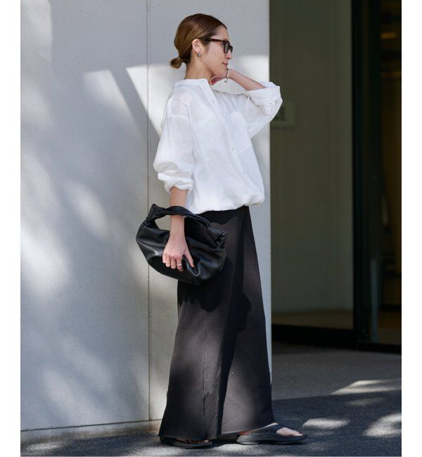 FRAMeWORK「≪追加≫フレンチリネンドロストシャツ 2」|シャツ・ブラウス|