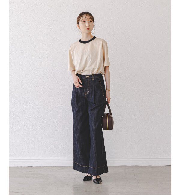 NOBLE「BY MALENE BIRGER/バイマレーネビルガー リンガーTEE」|Tシャツ・カットソー|