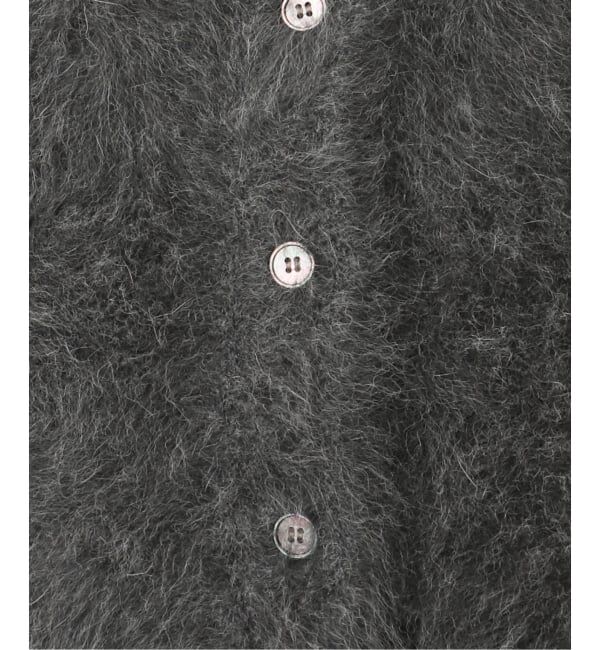 NOBLE「FOX/Caファーニットフロントボタンベスト」|ベスト・ジレ|