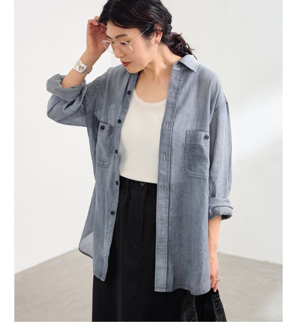 FRAMeWORK「PAYDAY /ペイデイ 別注シアーワークシャツ」|シャツ・ブラウス|