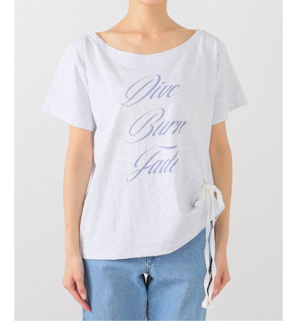 U by SPICK&SPAN「CRANK /クランクLACE STRING OFF SHOULDER TOP」|Tシャツ・カットソー|