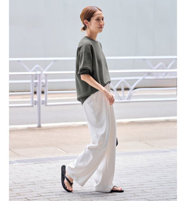 FRAMeWORK「≪WEB限定 / 追加≫ウォッシャブルスムースプルオーバー 3」|ニット・セーター|