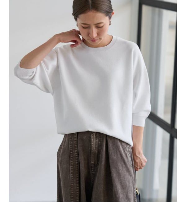 FRAMeWORK「≪WEB限定 / 追加≫ウォッシャブルスムースプルオーバー 3」|ニット・セーター|