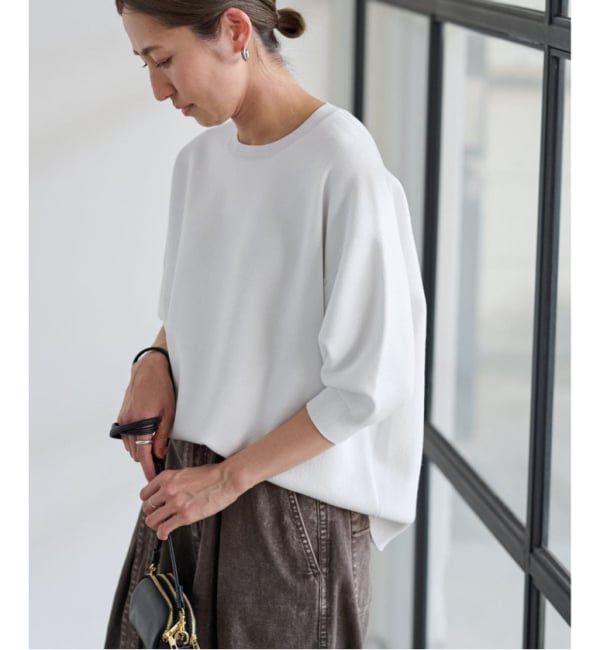 FRAMeWORK「≪WEB限定 / 追加≫ウォッシャブルスムースプルオーバー 3」|ニット・セーター|