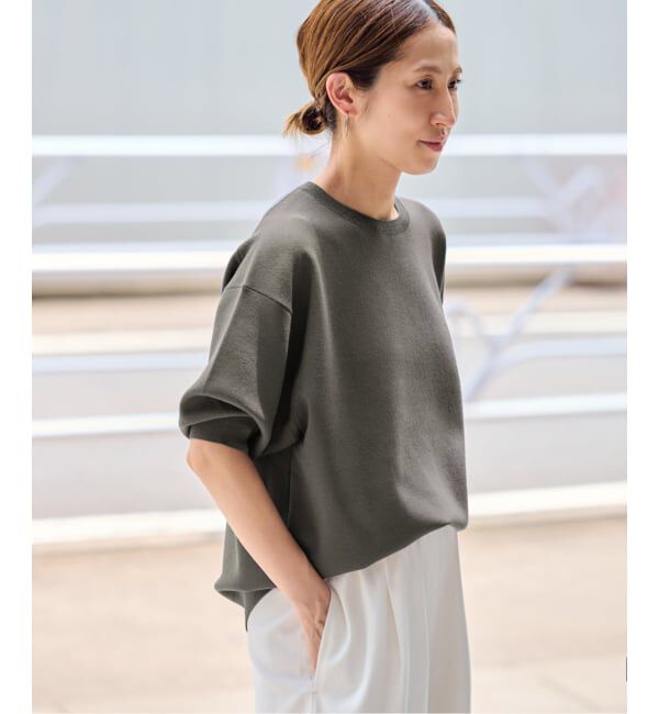 FRAMeWORK「≪WEB限定 / 追加≫ウォッシャブルスムースプルオーバー 3」|ニット・セーター|