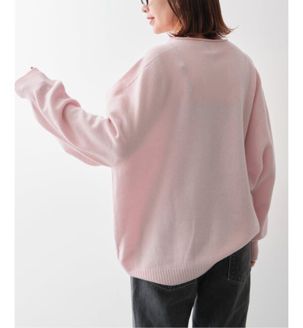 Spick and Span「《追加》CHESSルーズボートネックプルオーバー」|ニット・セーター|