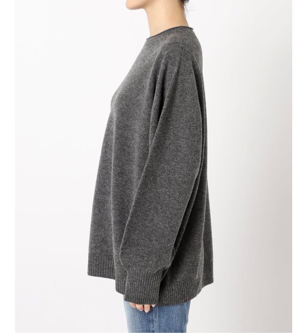 Spick and Span「《追加》CHESSルーズボートネックプルオーバー」|ニット・セーター|