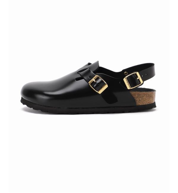 FRAMeWORK「BIRKENSTOCK/ビルケンシュトック Tokio LENA Amalfi Black HEX」|スリッポン|