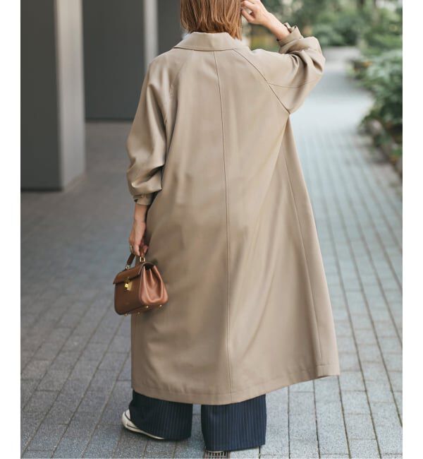 Spick and Span「ステンカラーウールトレンチ」|トレンチコート|