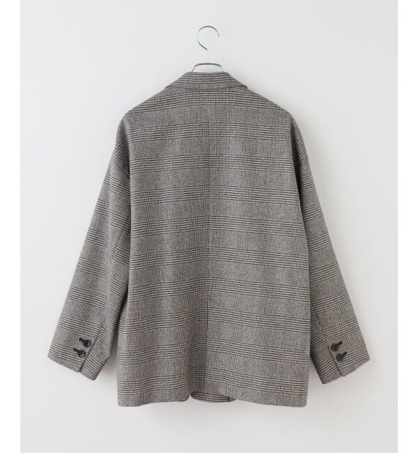 NOBLE「《追加》オーバーサイズチェックジャケット」|テーラードジャケット|