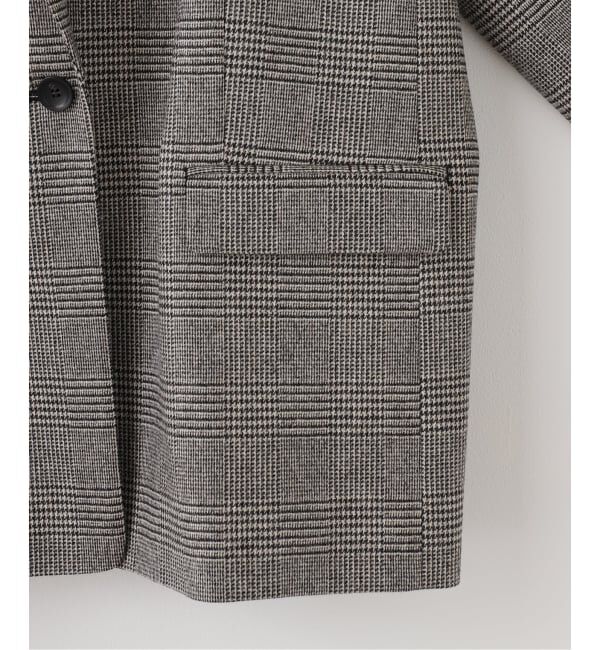 NOBLE「《追加》オーバーサイズチェックジャケット」|テーラードジャケット|