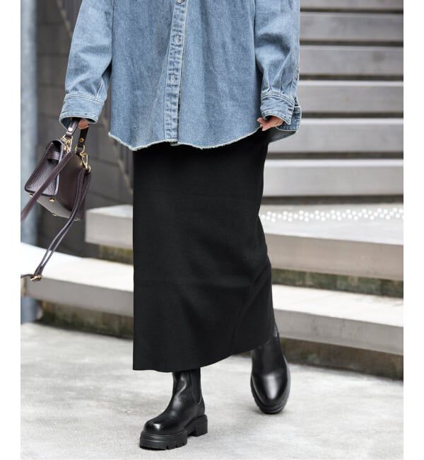 FRAMeWORK「≪追加≫総針タイトスカート 2」|スカート|
