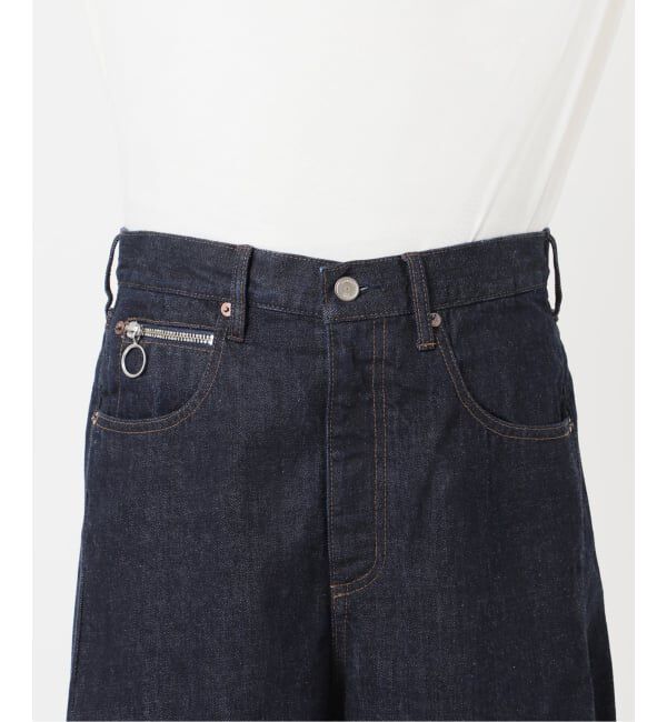 U by SPICK&SPAN「フローストルーズバレルレッグデニム」|デニム|