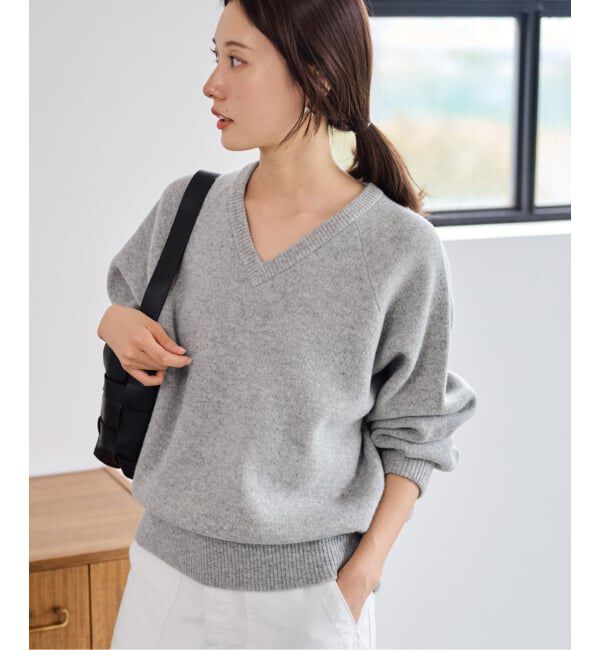 ≪WEB限定 / 追加≫AQUA Vネックプルオーバー（FRAMeWORK）｜ルミネの