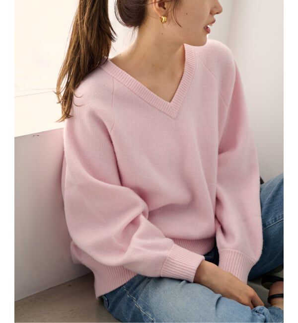 新品 フレームワーク AQUA Vネックプルオーバー 23AW FRAMeWORK｜≪WEB限定 / 追加≫AQUA Vネックプルオーバー | Rakuten