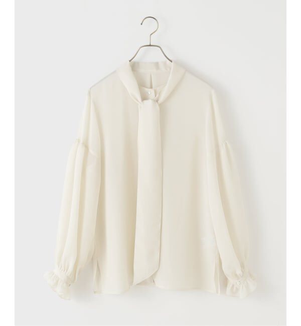 Spick and Span「エアリーシフォンボウタイブラウス」|シャツ・ブラウス|