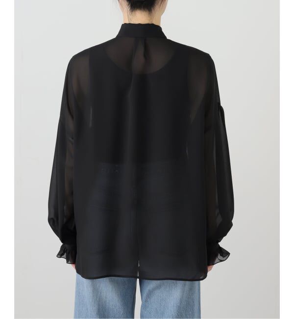 Spick and Span「エアリーシフォンボウタイブラウス」|シャツ・ブラウス|