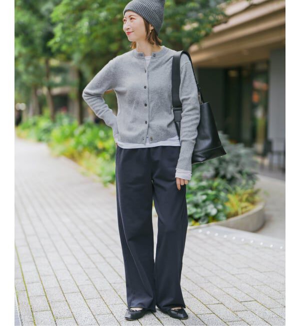 Spick and Span「《追加予約》裏毛イージーストレートパンツ」|その他|