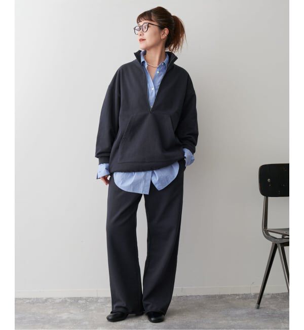 Spick and Span「《追加予約》裏毛イージーストレートパンツ」|その他|