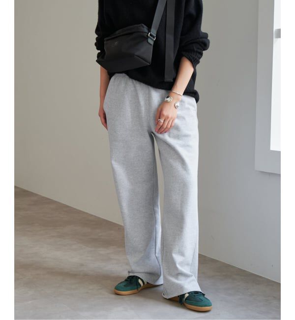 Spick and Span「《追加予約》裏毛イージーストレートパンツ」|その他|