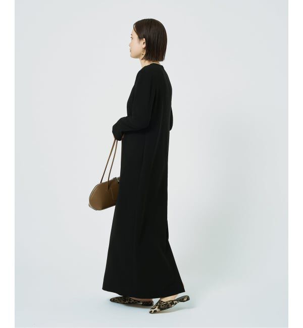 HARDY NOIR「《追加予約9》ダブルクロスミニマルロングドレス」|ワンピース|