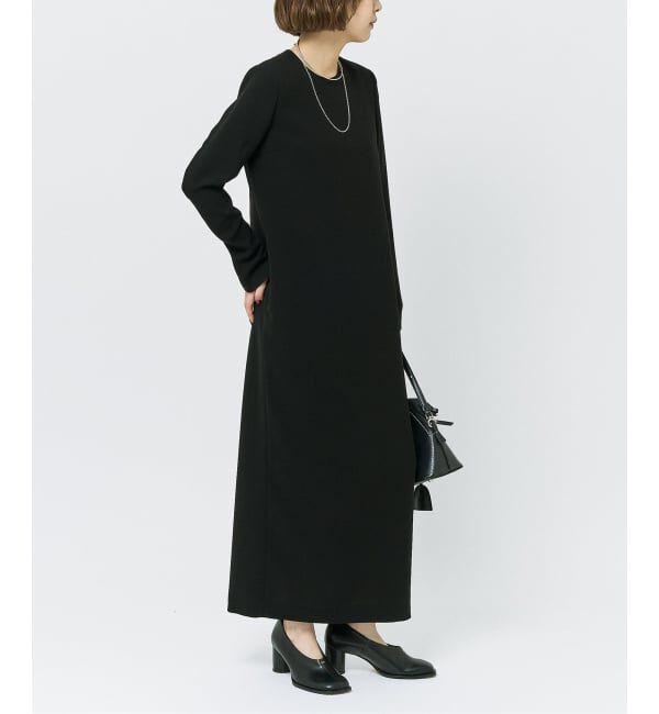 HARDY NOIR「《追加予約9》ダブルクロスミニマルロングドレス」|ワンピース|