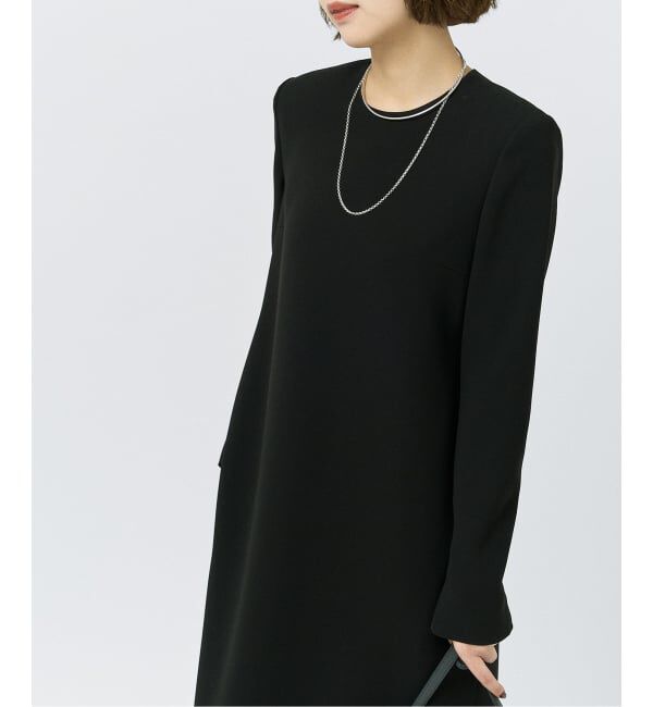 HARDY NOIR「《追加予約9》ダブルクロスミニマルロングドレス」|ワンピース|