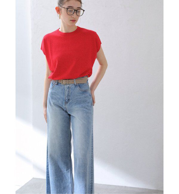  「【洗える】ウォッシャブルフレンチプルオーバー」|ニット・セーター|