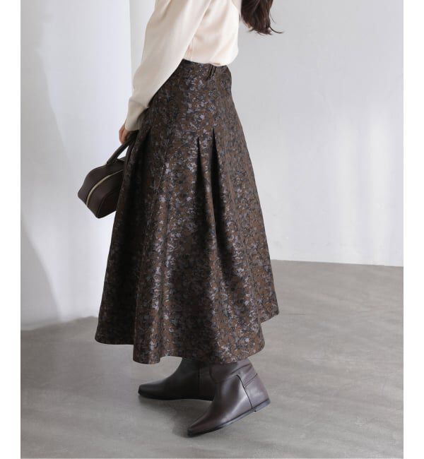  「タックフレアスカート」|スカート|