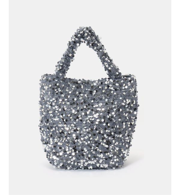  「Casselini /キャセリーニ スパンコールバッグ」|ハンドバッグ|